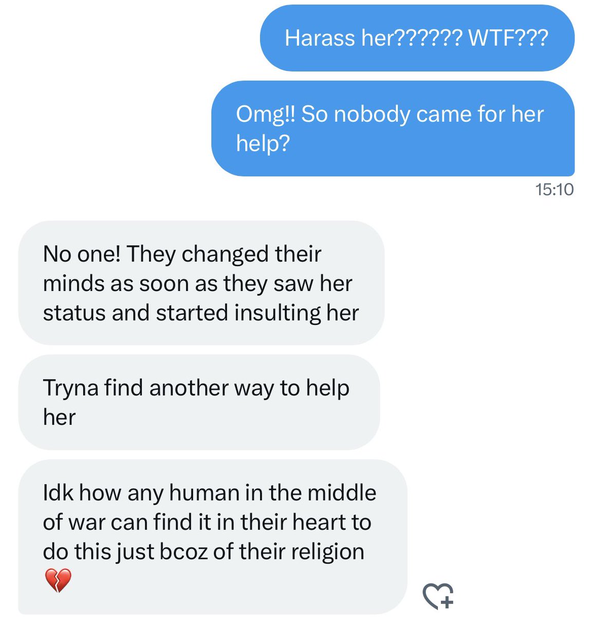 Queen_Asadoya's tweet photo. عليكم الله يا بشر ما بتخافوا ربنا في عز الظروف النحنا فيها دي،
تضربوا لمريضة قلب محتجزة
عشان تتنمروا عليها وتتحرشوا بيها وتأذوها زيادة بدل ما تساعدوها؟؟؟؟؟؟؟؟
حسبي الله ونعم الوكيل عليكم!!!!
حسبي الله ونعم الوكيل!!!!؟؟!!
#حوجة_بحري 
#السودان_بلد_غير_آمن_للنساء
#أوقفوا_الحرب https://t.co/caGDt6aibK