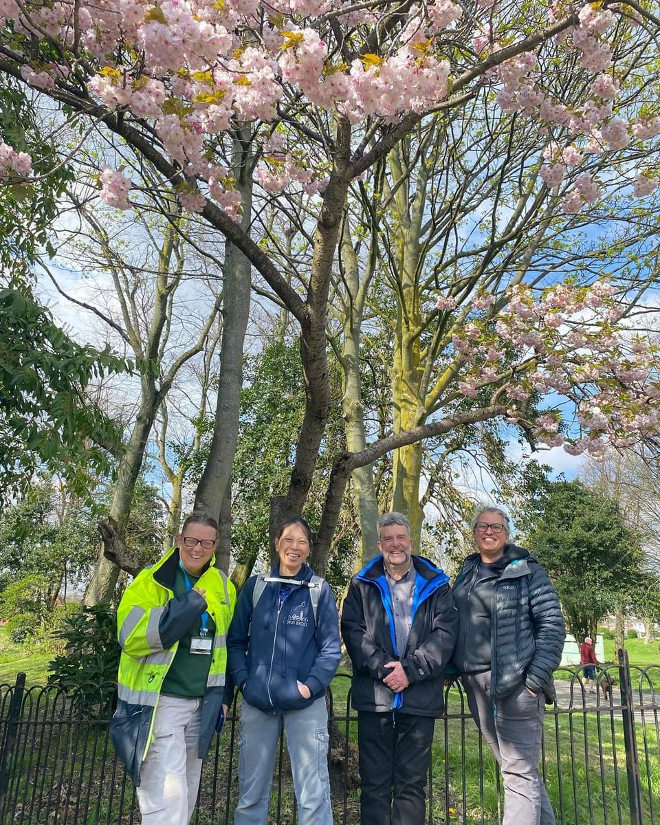 TakingRoot3's tweet photo. Inspiring day yesterday. Thanks to Roy from #rochdaleinbloom for driving to #Bootle and giving us hints, tips and advice for #BootleInBloom 2023. Bring it on! #bootleinbloom2023 https://t.co/EzLX7be8up