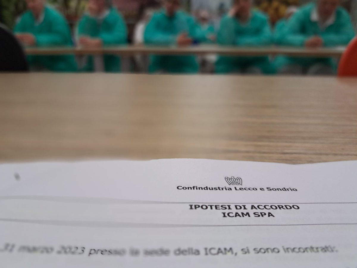 FaiLaghi's tweet photo. 📣 APPROVATO DAI LAVORATORI DI ICAM il nuovo #Contratto integrativo aziendale (2023-2025)
✅️+6% sul PDR
✅️#Alifond da 1,2 a 1,6
✅️+14% sulla conversione del PDR in #welfare
✅️"premio presenza" maggiorato
✅️+#conciliazione vita lavoro
✅️#volontariato d'impresa https://t.co/aLFONQDOzU