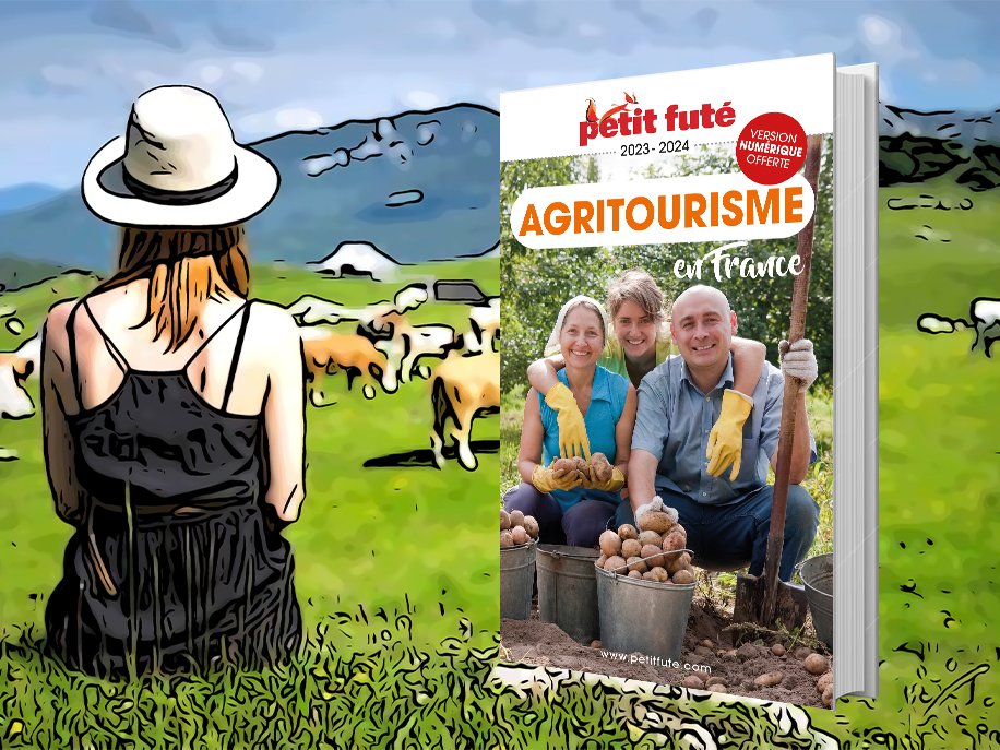 J2Mcom's tweet image. #communique - Pour les #vacances, optez pour l'#agritourisme en #France avec les @guidespetitfute.
urlz.fr/lwDs
#tourisme #vert #terroir #territoire #agriculture #bio #local #locavore #circuitcourt #artdevivre #slowlife #slowtourisme #campagne #edition #guide #regions