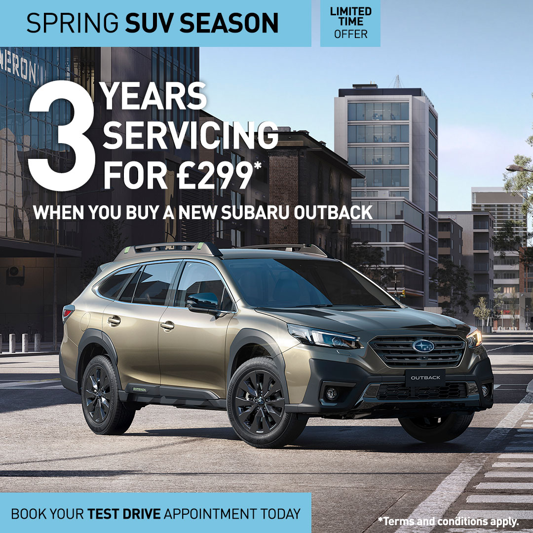 👌3 Year's Servicing for £299
👌From just £379 p/month
👌6.9% APR

Book a test drive & request your finance quote on 0118 9320922 or email sales@bulldogtwyford.com
(T&C's apply, new cars arriving for delivery this quarter).

#subaru #subaruoutback #4x4 #4x4offroad #estatecar