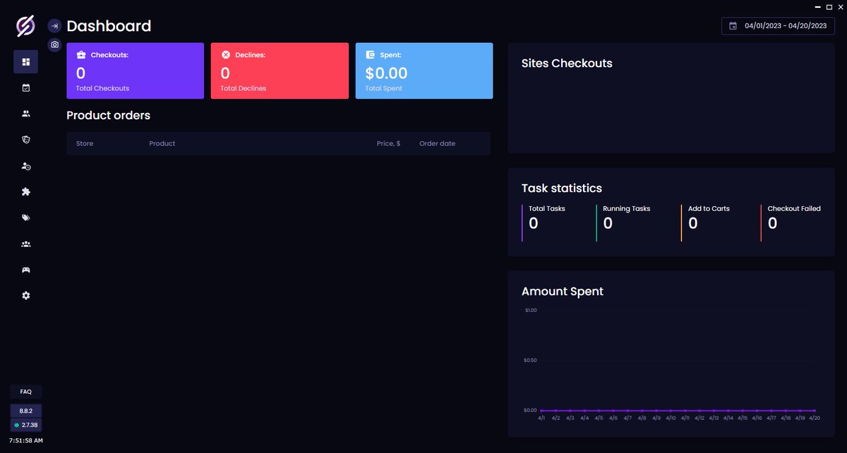 snkrbots_'s tweet photo. StellarAIO v2 has been added for free, for all our active members.

StellarAIO is a retail bot which handles the checkout process for you, ensuring you get the products you want before anyone else. 

It will purchase items from Amazon, Walmart, Best Buy, Target and more! https://t.co/QECVj0ei03