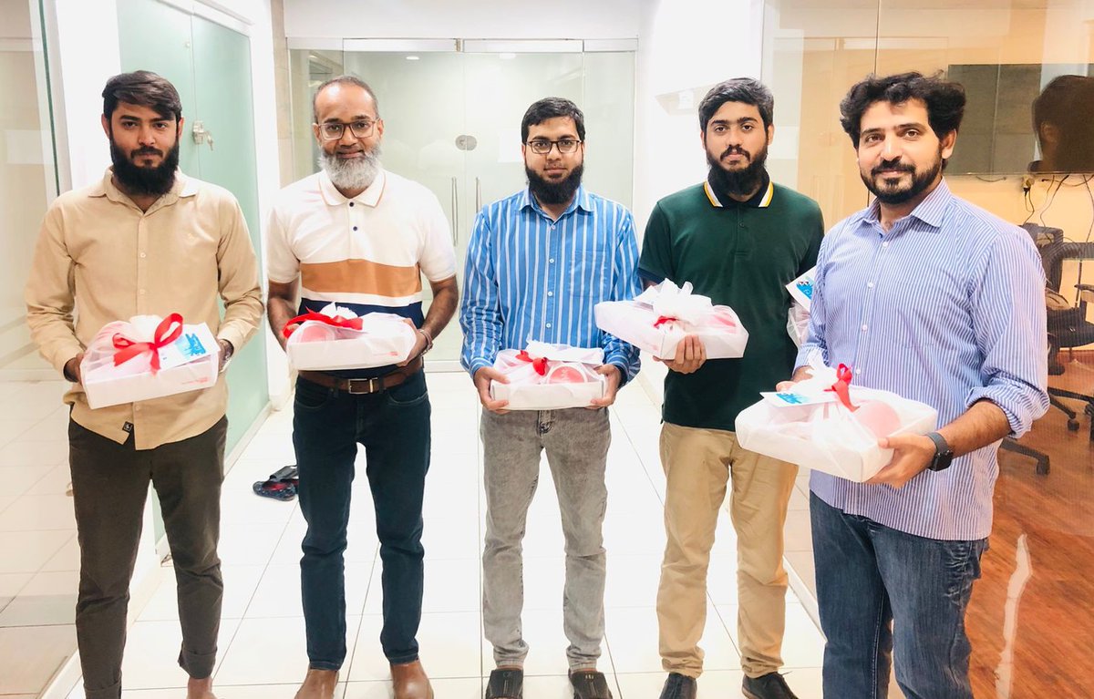 Love4Data's tweet photo. As the month of Ramadan comes to an end this weekend, LFD got the chance to share sweet treats with our hardworking employees to celebrate Eid-ul-Fitr. We look forward to welcoming everyone back next week! #LoveForData #EidAlFitr2023 https://t.co/B39HVbAkWM