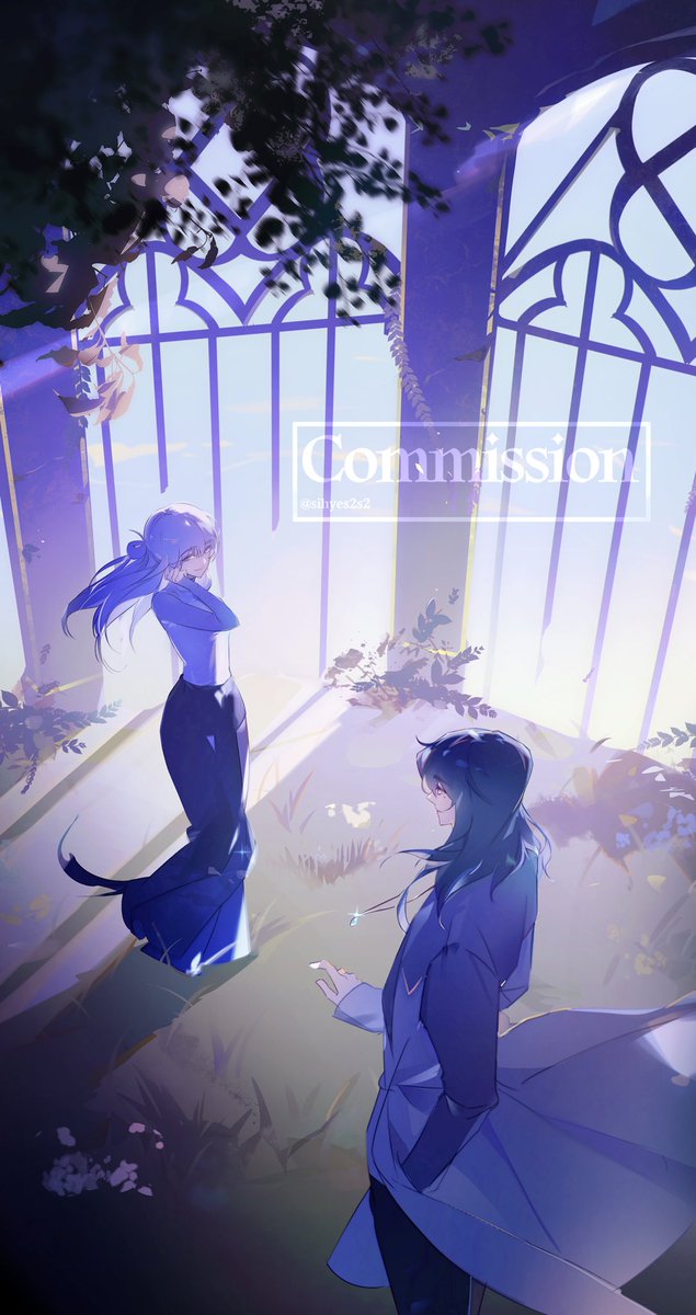 2인 드림 커미션 진행했습니다~!