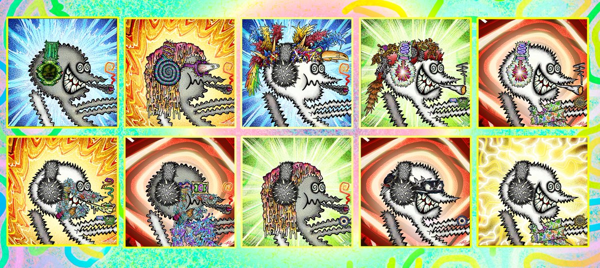 I am also giving away 10 CREYZIES today !

7 to CREYZIE holders on the Discord giveaway channel and 3 to 3 random folks that retweet this thread 🤪🎉🤪🎉🎁

discord.gg/yTV7B4TT9v