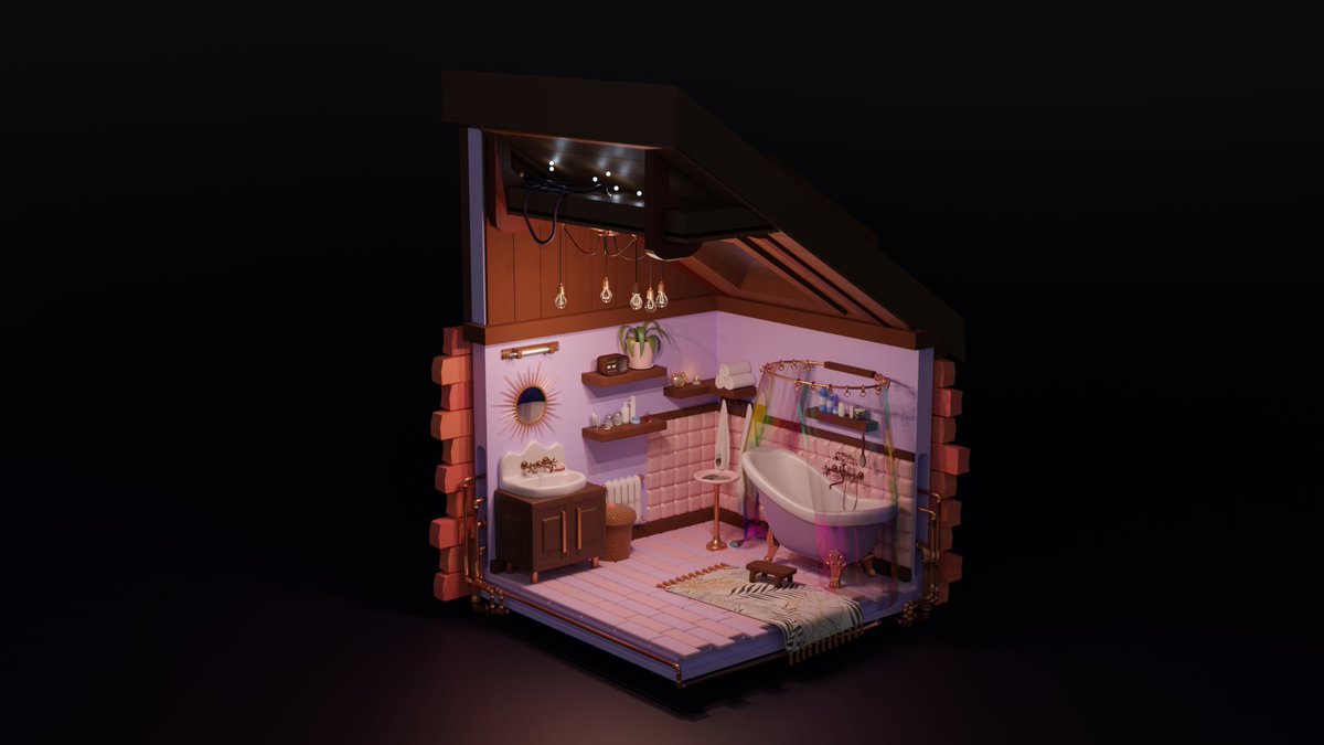 sazikovanat's tweet photo. WIP. Add labels to bottles and can be added to portfolio.
#Blender3d #3D #3dmodeling #WIP https://t.co/nbP3pf2WUG