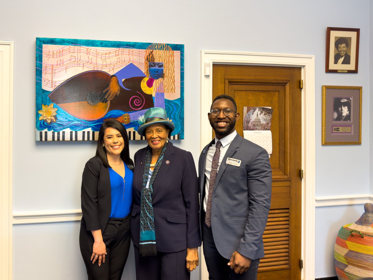 This week, a few of our team members traveled to Washington, DC, to educate lawmakers about Goodwill's mission and to advocate for the issues that matter most to our organization and the people we serve. #GoodwillontheHill #advocacy #workforcedevelopment