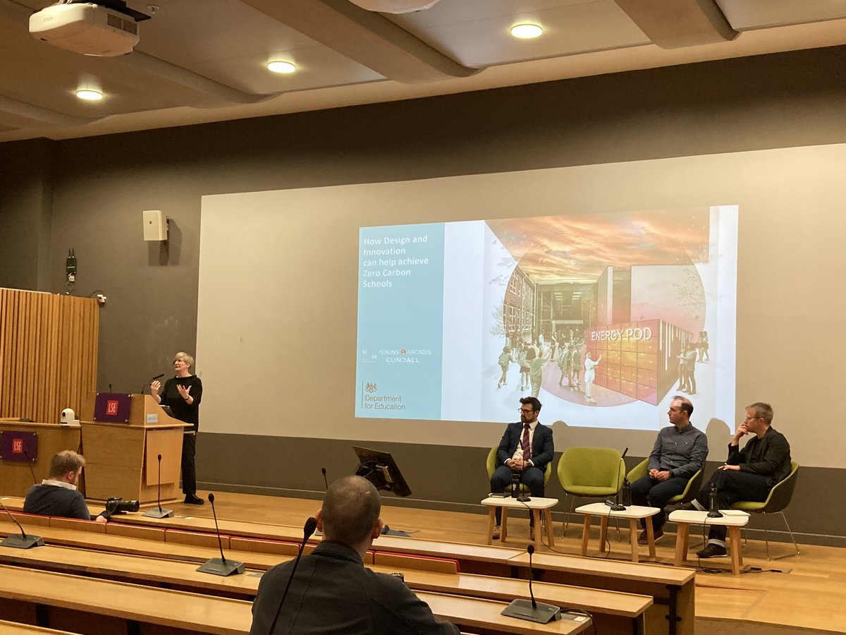 atkins_ajarvie's tweet photo. Afternoon sessions kicking off at @EduEstates Net Zero Conference at @LSEnews with @atkinsglobal Helen Groves  Decarbonising schools – a research project with @educationgovuk 

@atkinsglobal @Cundall @MottMacDonald @Arcadis  #decarbonomics #engineeringnetzero #eenetzero23 https://t.co/v2VZgj35Cz