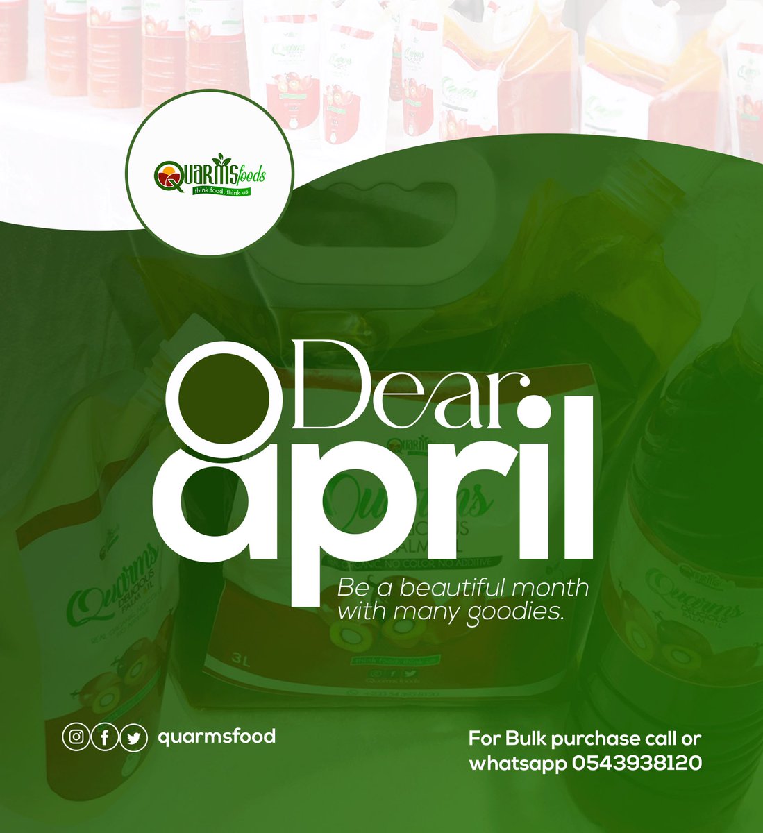 QuarmsFoods's tweet photo. ✊ https://t.co/reMXXyBckX