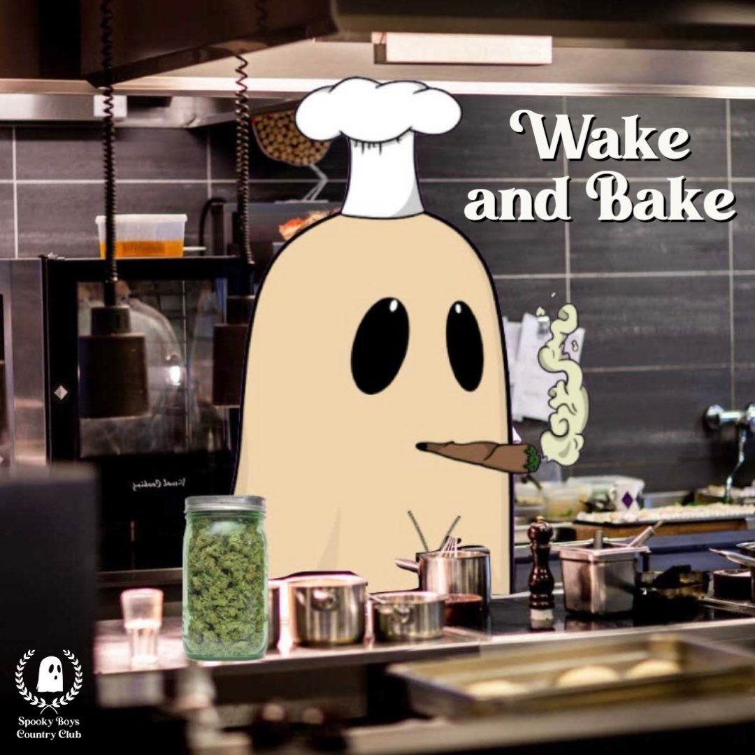 Are you starting off your 4/20 with wake and bake? 

#420day #nft #spookyrise