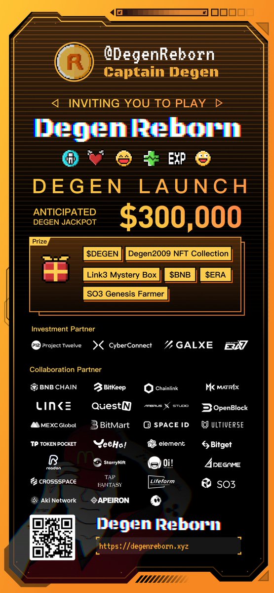 DegenReborn's tweet photo. Tomorrow, Let $DEGEN REBORN

https://t.co/8EyUILOv6D https://t.co/WqXESktlhG