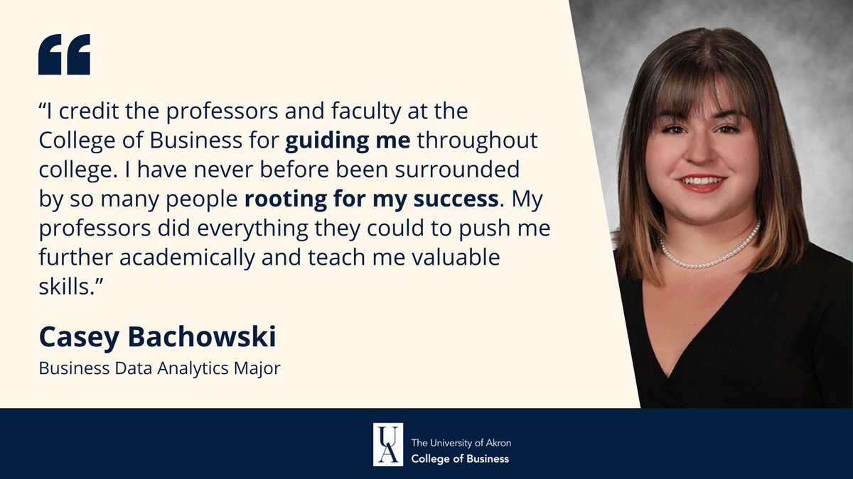 Earn more in your career with a degree from UA 📈🦘
According to the U.S. Census Bureau, UA grads earn higher salaries at one year, five years and 10 years after graduation than graduates from any other NEO public school.

Read about Casey's experience 🗞 bit.ly/3GWnRvO