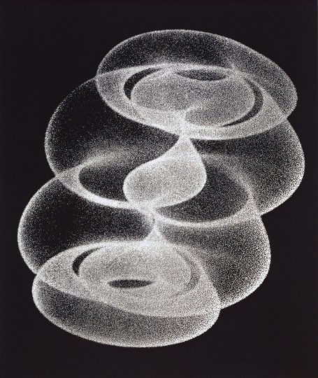 Auramics's tweet photo. #musing #art #grayscale #herbertwfranke #1971 #computerart #Computergraphik
#Computerkunst #found https://t.co/UhqlYoLQ6V