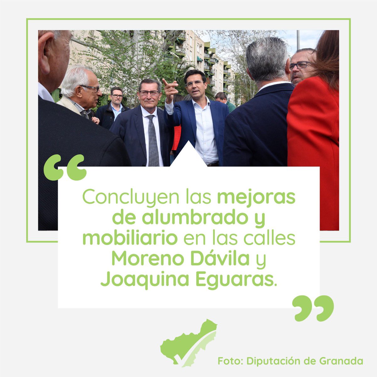 Concluyen las mejoras de alumbrado y mobiliario en las calles Moreno Dávila y Joaquina Eguaras.

granadadigital.es/concluyen-mejo…