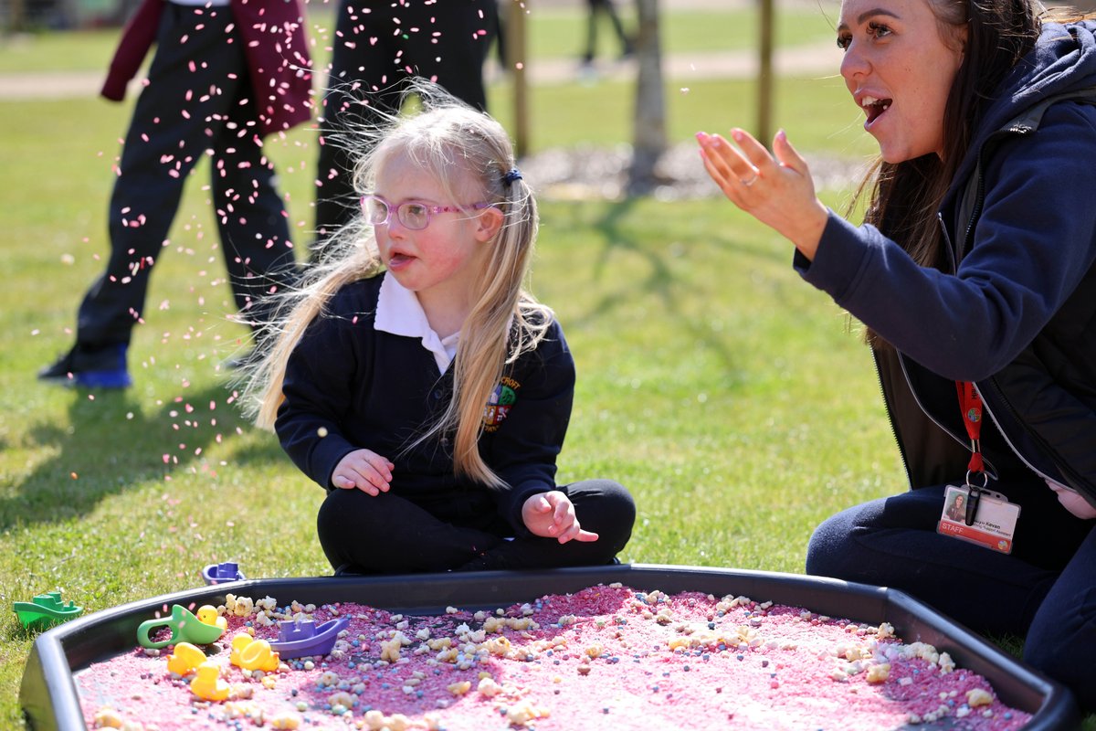 What fantastic weather for some sensory fun in the sun ☀️

Thank you to all Riverside School, Thornfield House School, Jordanstown School, Hill Croft School and Rosstulla School for joining us at our Sensory Funday in Antrim Sensory Garden 🌳