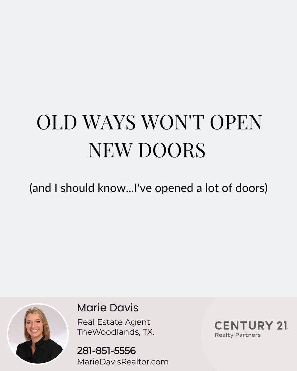mariedavishomes's tweet photo. Just a little real estate humor for you.
I'll open doors for you any time!

#Century21 #RealtyPartners #homeishere #theresnoplacelikehome #househunt #househunter #buywithconfidence #DreamHomeFinder #BuyingRealEstate #WannaBuyAHouse https://t.co/av2ogfv8NP