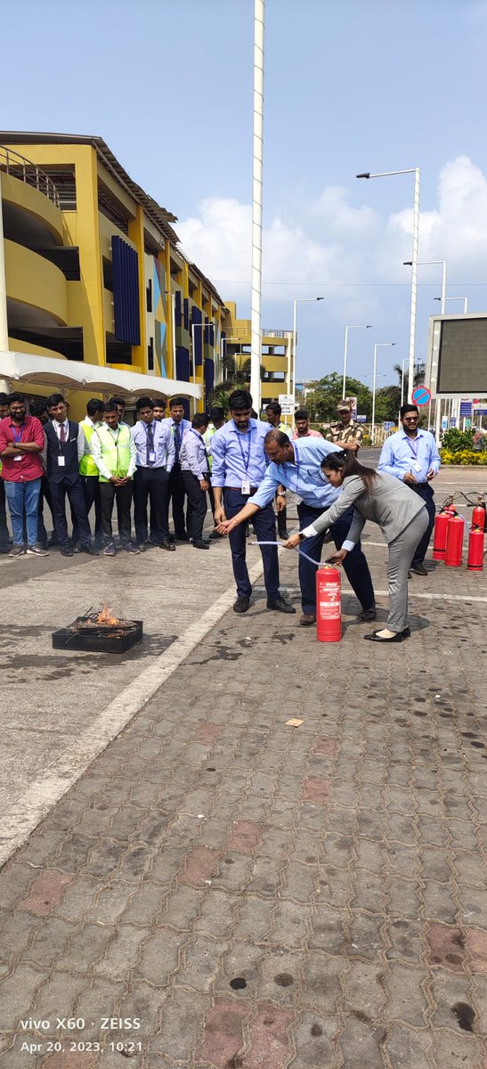 Goa Airport on Twitter ""Fire prevention is everybody's job". As part