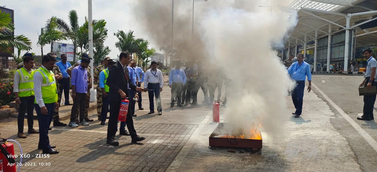 Goa Airport on Twitter ""Fire prevention is everybody's job". As part