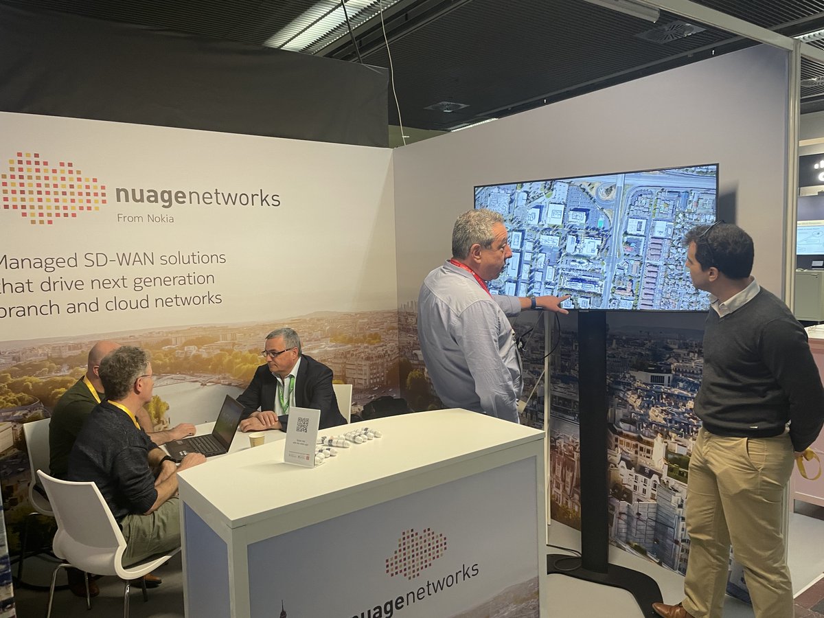 jamesmcinroe's tweet photo. Great to spend a week in Paris for the #MPLSWC23 conference with @UppersideC .
Customer engagements on the @nuagenetworks booth were great across each of the event days with many key #CSP partners heading in to talk about their successes in #managed #SDWAN with the Nuage team. https://t.co/QTNEILgwNz