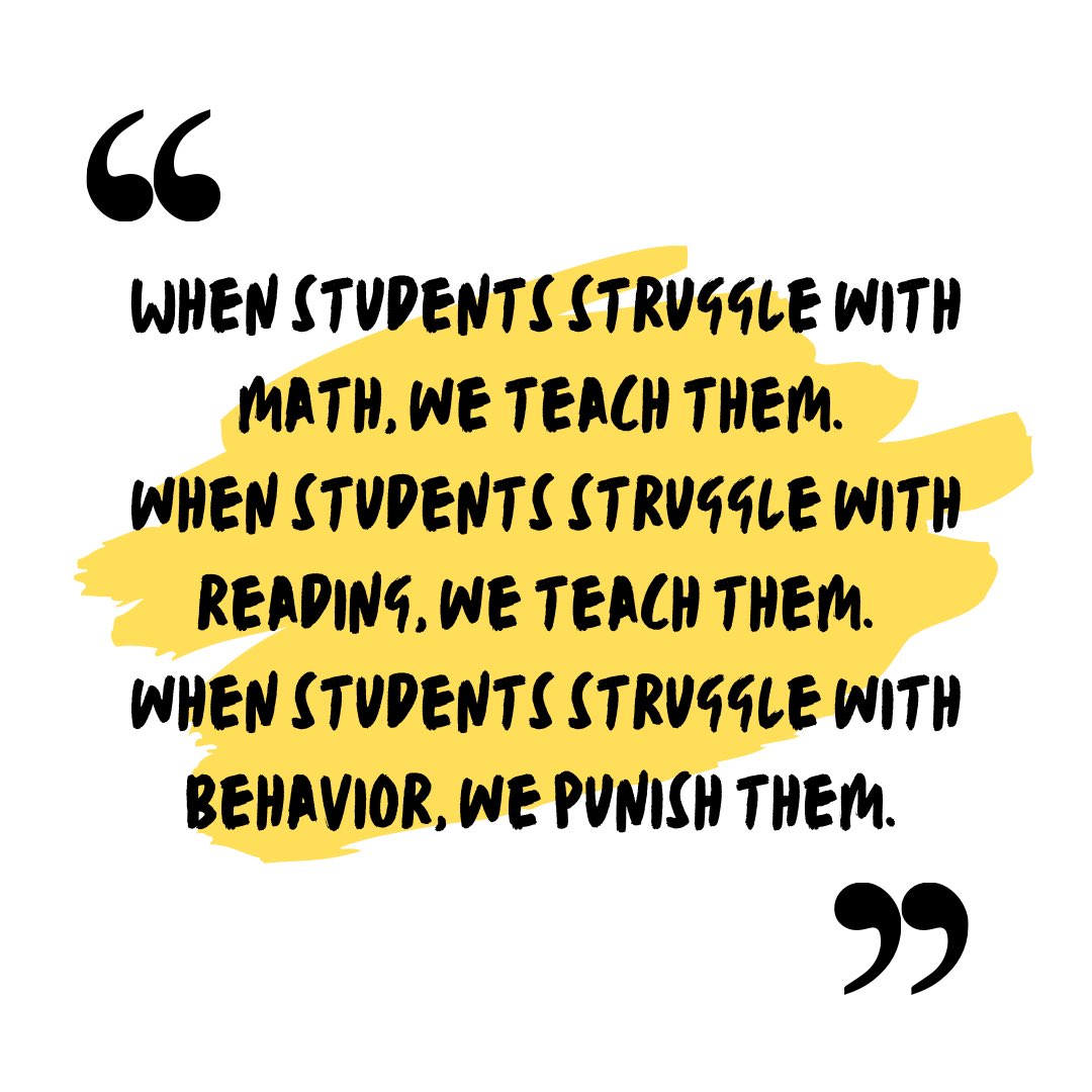 DrJEntsminger's tweet photo. Like we do with #math and #reading, We must explicitly teach about #behavior as well! #socialemotionallearning #SOCIAL #emotional #learning #learninganddevelopment #behaviorexpectations #school #schoolsel #sel https://t.co/xEnj7g8PTx
