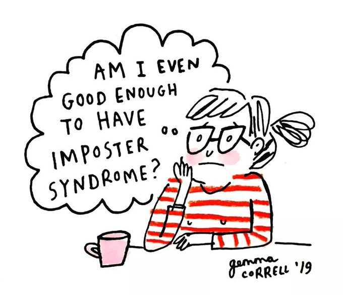 #AcademicTwitter I heard someone say this out loud once! Yes, you are good enough and no, your not an imposter! #phdvoice #AcademicChatter