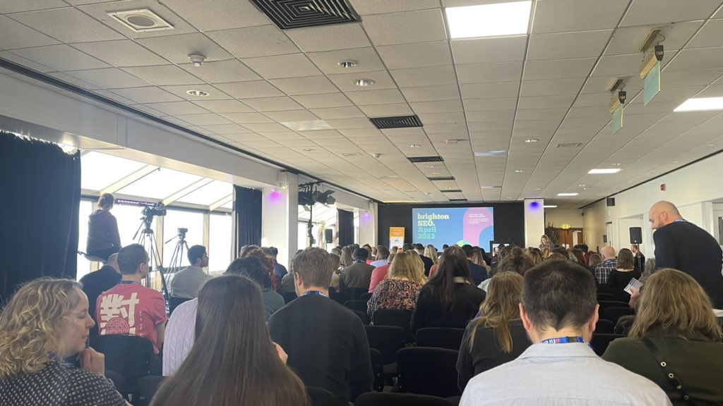 Here we go! #BrightonSEO