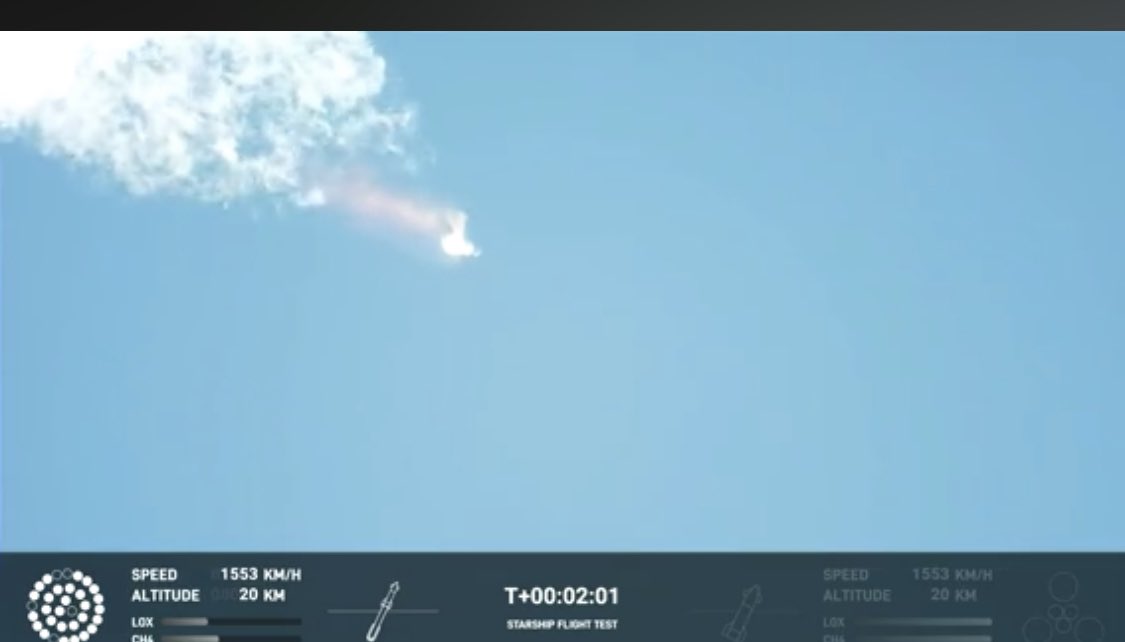 LuaEfficient's tweet photo. @SpaceX It  exploded? https://t.co/ETXLyyF7OC