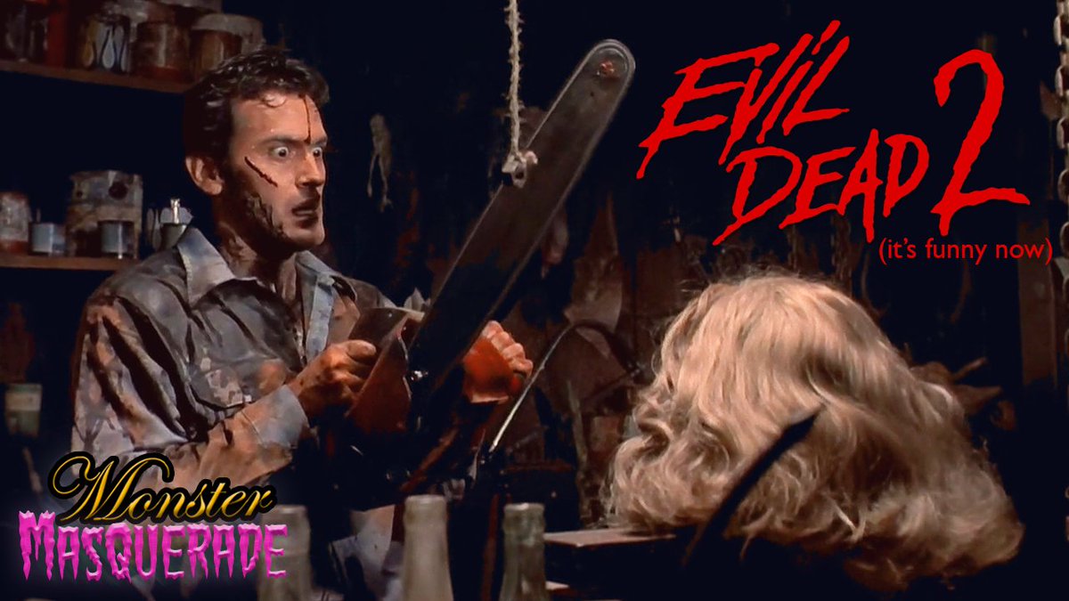 MonsterMaskPod's tweet photo. This week we're taking another trip to our favorite creepy cabin in the Evil Dead 2! And talk about Adam Sandler A LOT for some reason...
🧟 https://t.co/QmrPifnRcy
🔪 https://t.co/58f4AzVZJX
🪚  https://t.co/JP84OzvuP7 https://t.co/LMThtQYmin