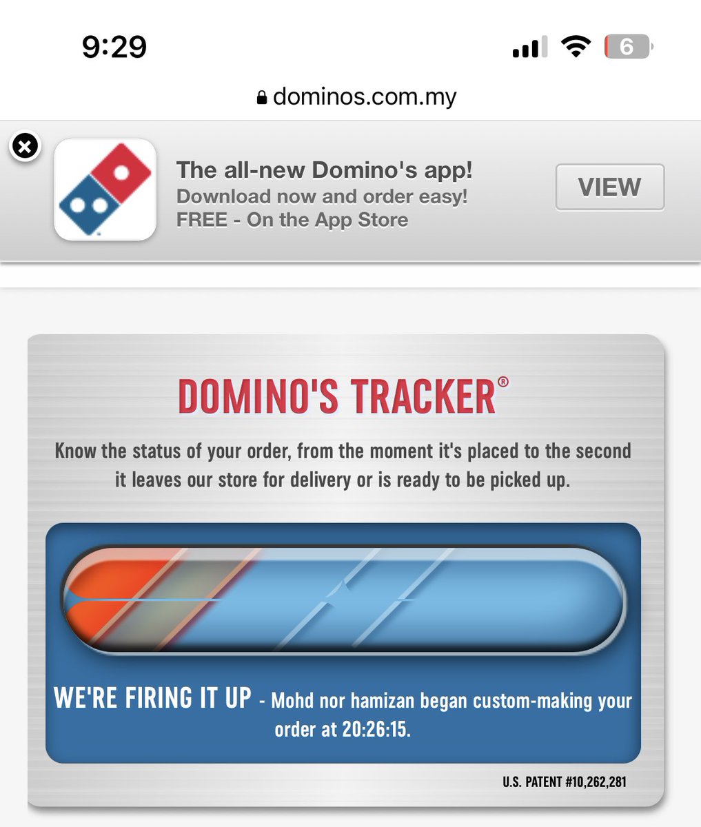 walteraaronwcy's tweet photo. @DominosMY your promise to deliver your pizza by 30 minutes is a total lie. It’s been more than an hour and yet, no pizza and no call from the branch regarding my pizza. Thank goodness I asked for COD. If you can’t keep up with the demand, stop taking orders 🤷🏻‍♂️ https://t.co/hhGcl8Tbbv