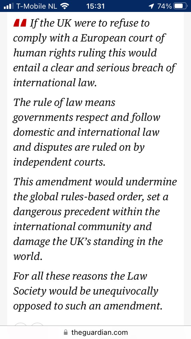 EuropeanPowell's tweet photo. The Law Society has said that, if the UK were to ignore injunctions from the European Court of Human Rights, as new amendments to the illegal migration bill would allow, that would be “a serious breach of international law. #GeneralElectionN0W #GTTONow https://t.co/C3p79iyvMb