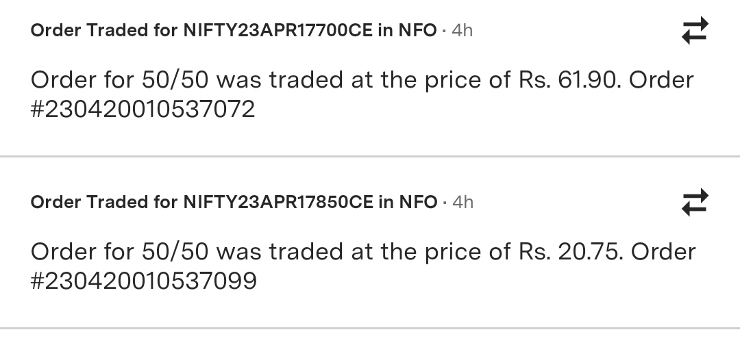 alliswellanji's tweet photo. Call spread  with next week ironfly 

My boss 👉👉 @Suresh_kumar047  😊😊 https://t.co/d11thoaGVb