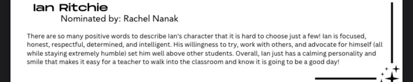 EhsFbBoosters's tweet photo. Congratulations to freshman IAN RITCHIE for receiving Eureka’s GOLD STANDARD AWARD. Impressive! 

- Nominated by Rachel Nanak https://t.co/L1YQV0LfdI