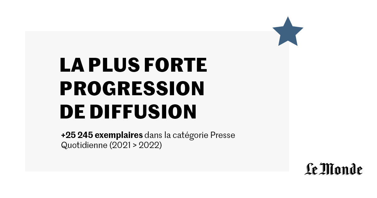 LeMondeEtVous's tweet photo. ⭐️⭐️⭐️ 𝑳𝒆 𝑴𝒐𝒏𝒅𝒆 récompensé par 3 étoiles @ACPMFrance. Merci pour votre fidélité ! ⭐️⭐️⭐️ 

#EtoilesACPM2023 @lemondefr https://t.co/RBdD7yP2MS