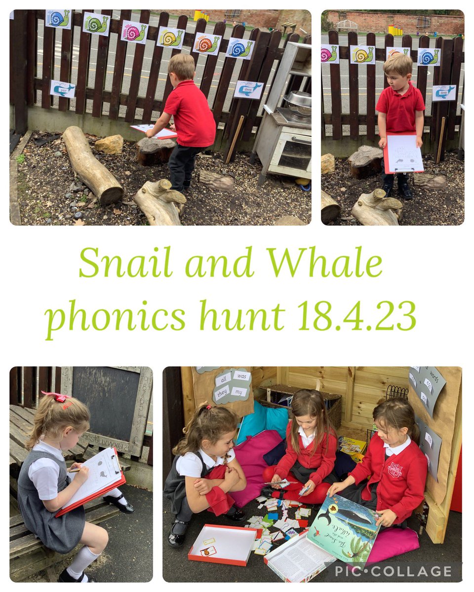 Barfordstpeters's tweet photo. We are really enjoying focussed learning in our outdoor classroom now the weather has become more settled. We have been improving our phonics and reading skills outside in the fresh air this week. #BSPenglish #BSPeyfs https://t.co/8TUMLbhly6