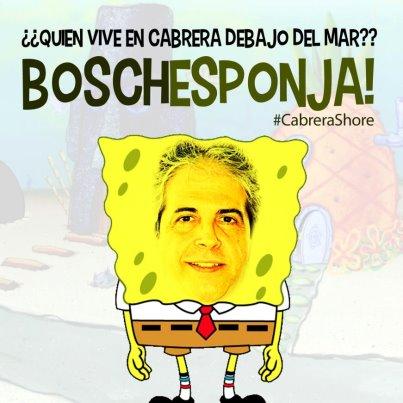 CrazyIBPol's tweet photo. Majorca Island Council candidate and former regional minister for Education (2011-2013) *Rafel Bosch* (PP) starred in a scandal involving a boat party funded with taxpayer money off the natural reservation of Cabrera in 2012. After that he received the nickname 'Bosch Esponja' https://t.co/06kLFpINIu