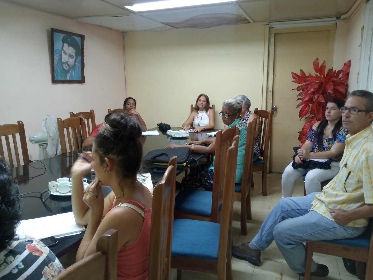 Buen ejercicio de capacitación para implementar el Sistema de Información del Gobierno #CubaVive#PinarDelRio