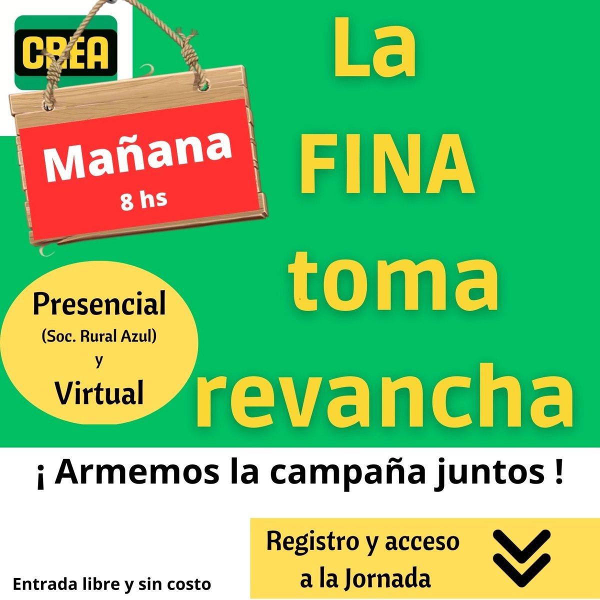 Registro y entrada virtual👉eventosagr.com/fina