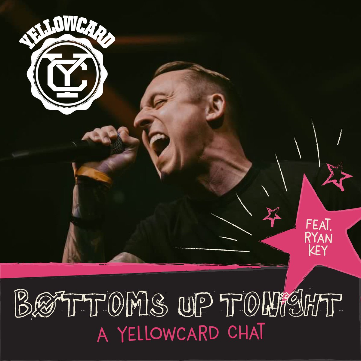 HSNEPod's tweet photo. In this week’s brand new episode we’re joined by @yellowcard Jedi Master @williamryankey! Ryan was gracious enough to answer a whole bunch of questions about YC history, his journey as a singer and songwriter, and the huge tour coming up this summer. On all pod players now! https://t.co/KYCgvmgs5R
