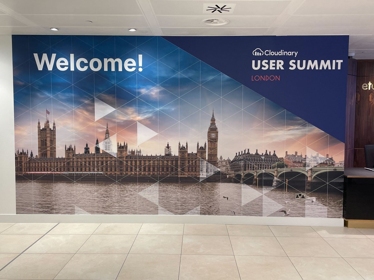 cloudinary's tweet photo. Welcome to #CloudinaryUserSummit London!
We have a full house and are so excited to spend an action-packed day talking with and learning from our customers and partners! https://t.co/JF3GjG56AT