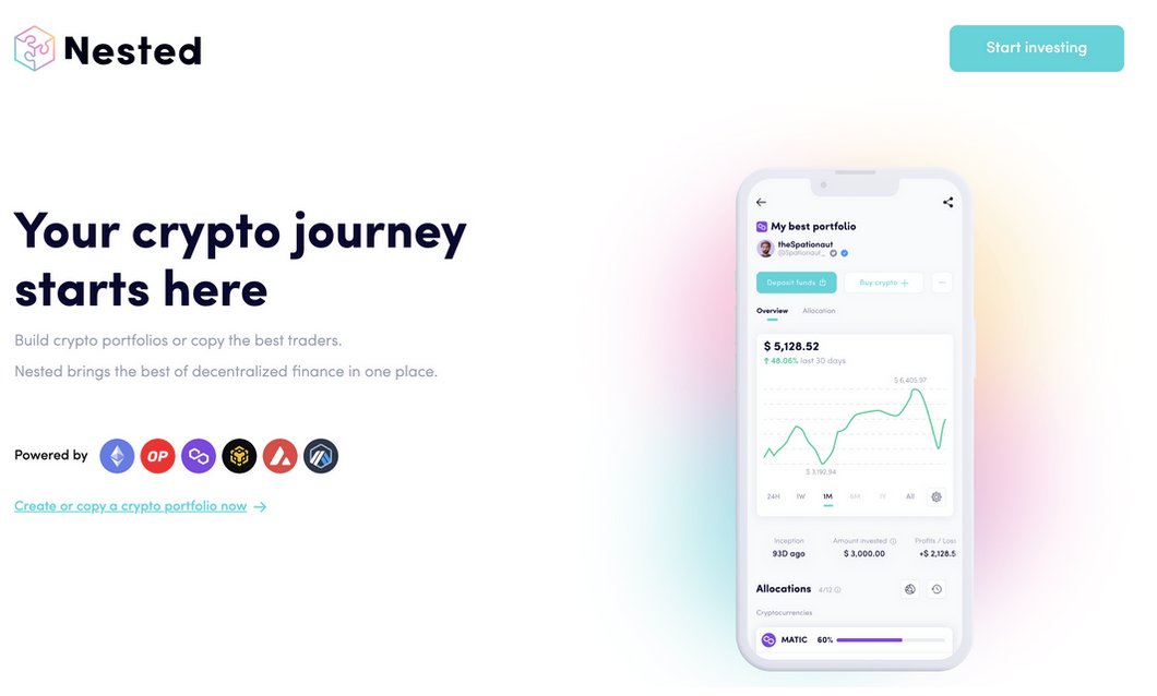 If you missed $ARB, $OP, and $APT airdrops, here is one that you are not too late to qualify for:

- @NestedFi airdrop 🪂

📸 21.04.2023 📸

you might want to use Nested before that date... 

here is a straigtforward $NST airdrop guide👇