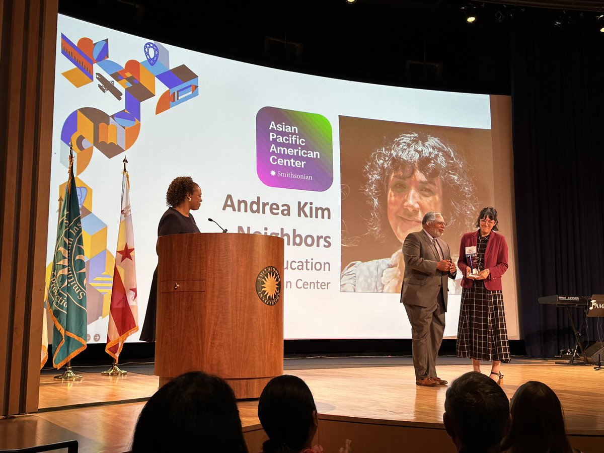 Darren Milligan (@darrenmilligan) on Twitter photo Had the great pleasure last night to join <a href="/SmithsonianSec/">Lonnie G. Bunch III</a> and @Smithsonian Under Secretary for Education, Dr. Monique Chism, to celebrate the work of our friend and colleague, @andreakimn1, who accepted the 2023 Smithsonian Education Achievement Award! 🎉👏 Had the great pleasure last night to join <a href="/SmithsonianSec/">Lonnie G. Bunch III</a> and @Smithsonian Under Secretary for Education, Dr. Monique Chism, to celebrate the work of our friend and colleague, @andreakimn1, who accepted the 2023 Smithsonian Education Achievement Award! 🎉👏