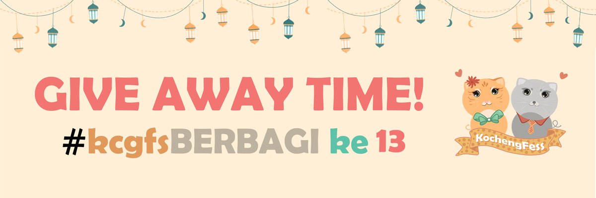 kochengfs's tweet photo. ㅤ
ㅤㅤㅤ𝐊𝐎𝐂𝐇𝐄𝐍𝐆𝐅𝐄𝐒𝐒 𝐁𝐄𝐑𝐁𝐀𝐆𝐈 𝐤𝐞 13
ㅤㅤㅤㅤㅤㅤ #kcgfsBERBAGI

🔔Ikutan yuk 𝗧𝗛𝗥 𝗟𝗘𝗕𝗔𝗥𝗔𝗡 untuk 𝘚𝘛𝘙𝘈𝘠 𝘊𝘈𝘛 😻

• Checkout 𝟏𝟎𝟎𝐫𝐢𝐛𝐮  3 orang Terpilih
• Checkout 𝟔𝟎𝐫𝐢𝐛𝐮 10 orang Terpilih

Caranya mudah, 1️⃣ Retweet 👇 https://t.co/uH1R8h97J8