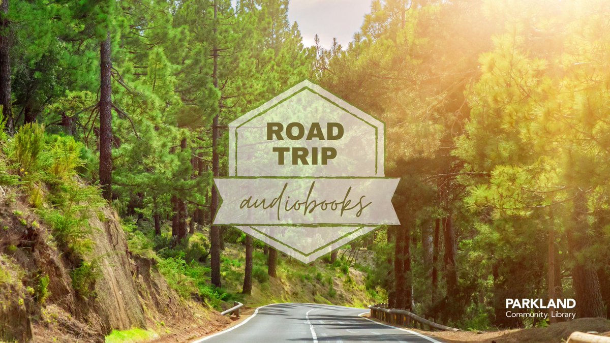 Road Trip! Stop by PCL or browse our booklists for our favorite audiobooks and music that are perfect for road trips. 

Booklist: parkland.chilipac.com/booklist/KxEm2
Music: hoopladigital.com/browse/music
Audiobooks: hoopladigital.com/browse/audiobo…

#mypcl #rodatrip #takearoadtrip #hittheroad #audiobooks