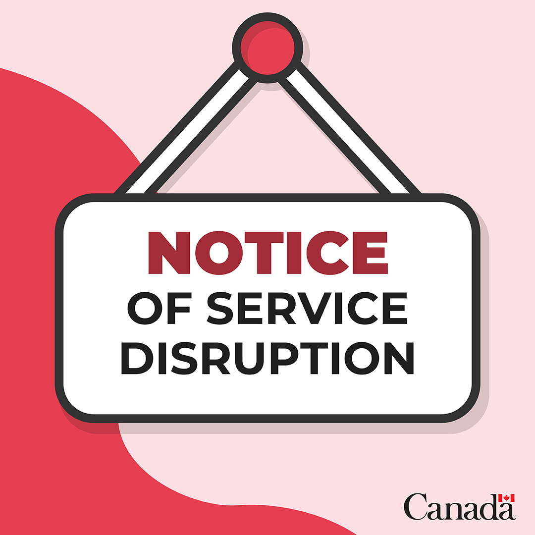 Essential services, including Canada Pension Plan, Old Age Security, EI and Social Insurance Numbers are being maintained during the labour disruption, but clients may experience some delays.

For a full list of services maintained, visit: canada.ca/en/employment-…