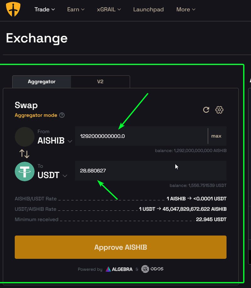 GACryptoO's tweet photo. 🪂 Instant 30$ $AISHIB #MEME #AIRDROP FOR $ARB #Arbitrum ELIGIBLE USERS ~ FCFS 🏃

Token Same AS #AIDOGE 💫

 👉Claim here: https://t.co/YmEgKOCCFd

I have claimed successfully ✅ 

Make fees little Higher, otherwise tx can be failed

📌NOTE: There is nothing suspicious siginign msg, so you can easily claim ✅

📈 Trade here: https://t.co/H1ghto8Kwn

♥️Like & Retweet🔁LFG🚀