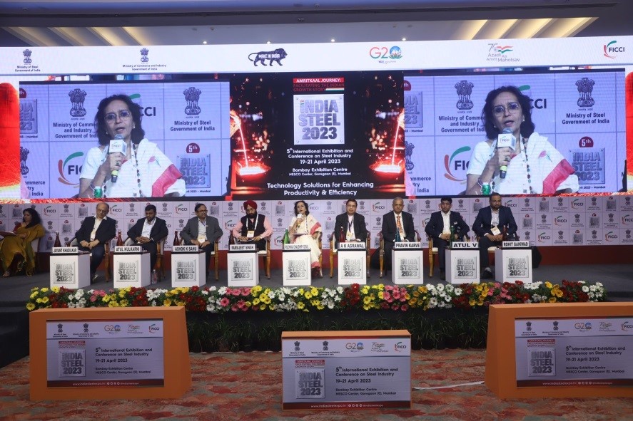 happinessbharat's tweet image. Shri Subhrakant Panda, President, FICCI, called for urgent steps to increase capacities of existing mines and operationalize new ones for coking coal production.

#IndiaSteel2023 #IndiaSteelExpo2023 #Ficci