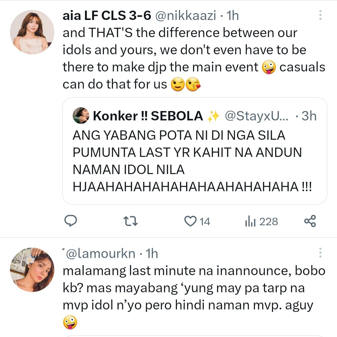 chismosaupdate's tweet photo. When will @DBubblynaryTeam talk to to this account who mostly cause fandom war and troubles for bubblies? When will she ever stop triggering kathniel fans? If she's a true bubbly who cares for donbelle's sake and bubblies mental health, SHE MUST STOP ALL HER COMPLAINS AND SH*TS. https://t.co/U1e3oLzca3