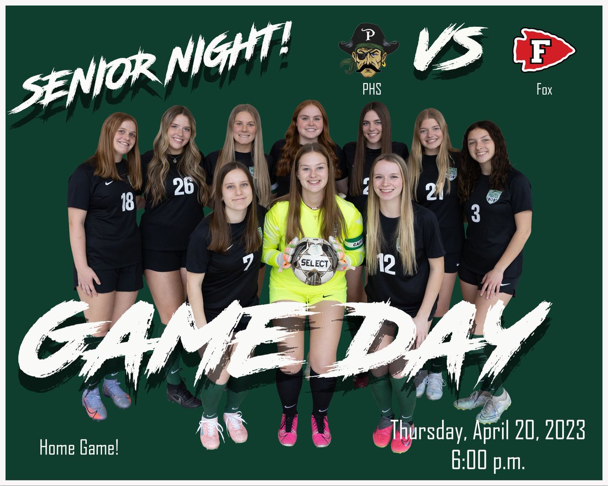 SENIOR NIGHT!! Come support this awesome group of girls tonight!