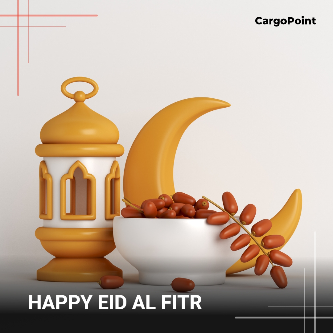 cargopointone's tweet photo. As the holy month of Ramadan comes to the end, the CargoPoint team wishes you and your beloved ones a happy and prosperous Eid Al Fitr.
#eid2023 #eidalfitr #eidmubarak #cargopoint #cargopointone https://t.co/jWbS9qiUjK