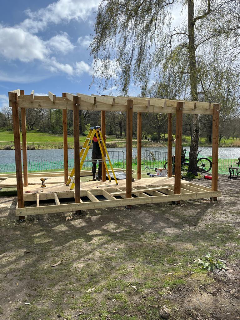 WeAreLewisham (@wearelewisham) on Twitter photo 🪵Tomorrow is Built Today Pavilion celebrates Lewisham’s pioneering Black-led community self-build for rent schemes.
See the structure by Tim Oshodi and <a href="/YesMake1/">YesMake</a> at @BeckenhamPlace Community Day on Saturday 29 April. #InLivingMemory <a href="/GoldsmithsUoL/">Goldsmiths, University of London</a> <a href="/LDN_Culture/">Mayor of London's Culture team</a> 🪵Tomorrow is Built Today Pavilion celebrates Lewisham’s pioneering Black-led community self-build for rent schemes.
See the structure by Tim Oshodi and <a href="/YesMake1/">YesMake</a> at @BeckenhamPlace Community Day on Saturday 29 April. #InLivingMemory <a href="/GoldsmithsUoL/">Goldsmiths, University of London</a> <a href="/LDN_Culture/">Mayor of London's Culture team</a>